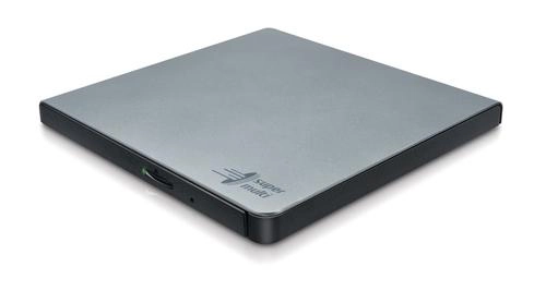 Graveur externe Hitachi-LG Data storage usb2 slim GP57ES40 dvdrw Argent