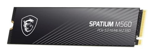 HDD SSD MSI Spatium M560 PCIE 5.0 NVME M.2 1TB  10200 Mo/s