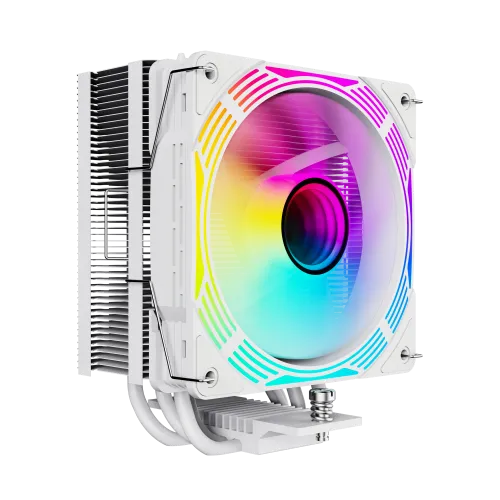 Ventirad GAMEMAX Ice Force WH 120mm 200W Blanc ARGB 1700/1851/AM4/AM5