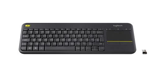 Clavier Logitech K400 Plus Tv Sans fil Noir