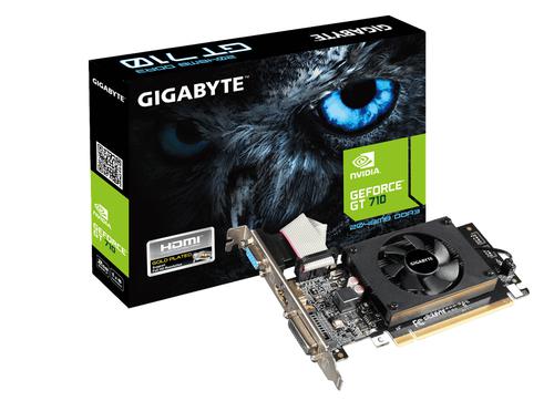 CG GIGABYTE GeForce GT710 2Go GDDR3 GV-N710D3-2GL