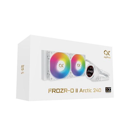 Ventirad Watercooling Xigmatek Frozr-O II RGB-240mm(Blanc)