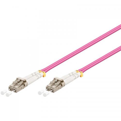 Câble Optique OM4 LC-LC Duplex Multimode 5M