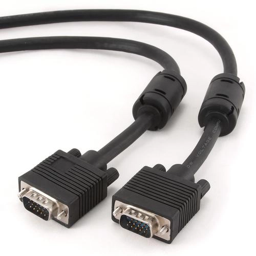 Connectique SVGA 10M avec ferrites M/M Gembird CC-PPVGA-10M-B