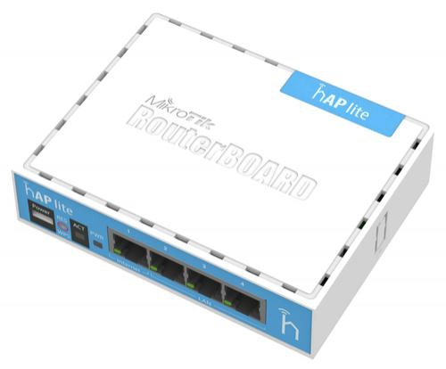 Mikrotik hAP lite Routeur point acces wifi 2.4Ghz rj45 10/100 Rb941-2nd