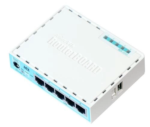 MikroTik Routeur hEX RB750Gr3 5x RJ45 1Gb/s 1x USB microSD