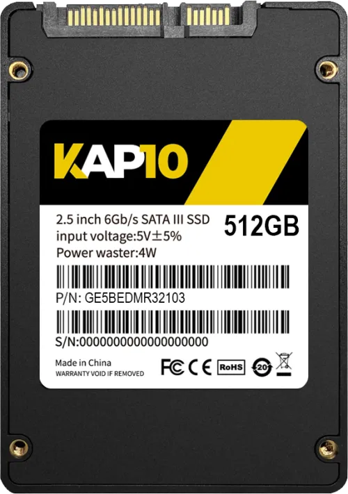 HD SSD KAP10 512Go 2,5'' SATA3