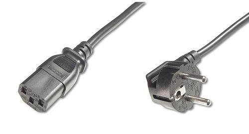 [PREMIUMCORDKPSP11MCE] Cordon Alim PC PremiumCord KPSP1, 1 m, CEE7/7, Coupleur C13, 230 V, 10 A