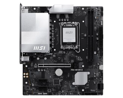 [CMMSIPROH810MBLGA185] CM MSI PRO H810M-B 2xDDR5 LGA 1851 HDMI DP