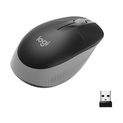 [SOULOGIM190GRIS] Souris Logitech M190  Wireless Mouse, , Optique,  Noir, Gris