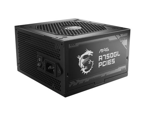 [ALIMMSIA750GL] Alimentation MSI MAG A750GL 750W 80+Gold ATX Modulaire