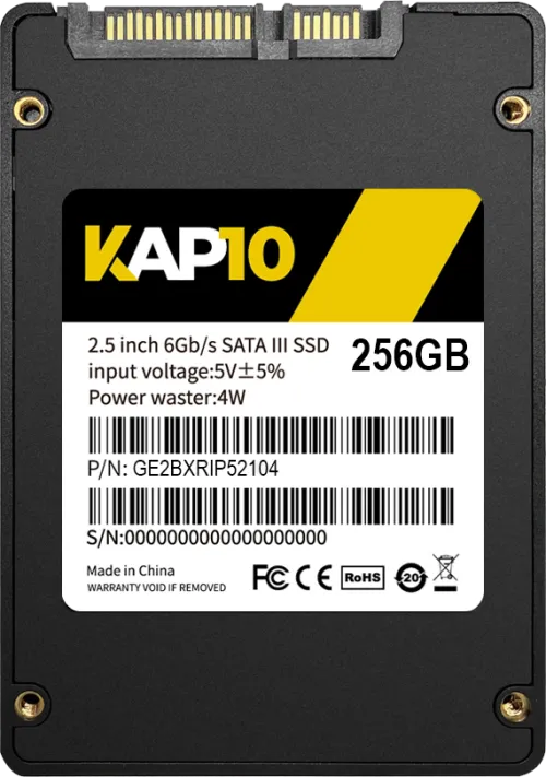 [KD500256G] HD SSD KAP10 256Go 2,5'' SATA3