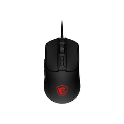[FORGEGM100] Souris MSI FORGE GM100, Ambidextre, Optique, USB Type-A 6400DPI Noir