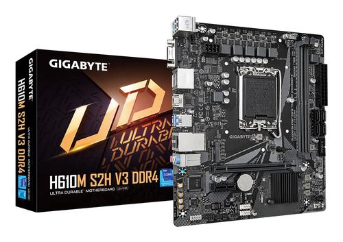 [CMGIGABYTEH610MS2HV3] CM GIGABYTE H610M S2H V3 DDR4  LGA 1700 VGA HDMI 2xDP
